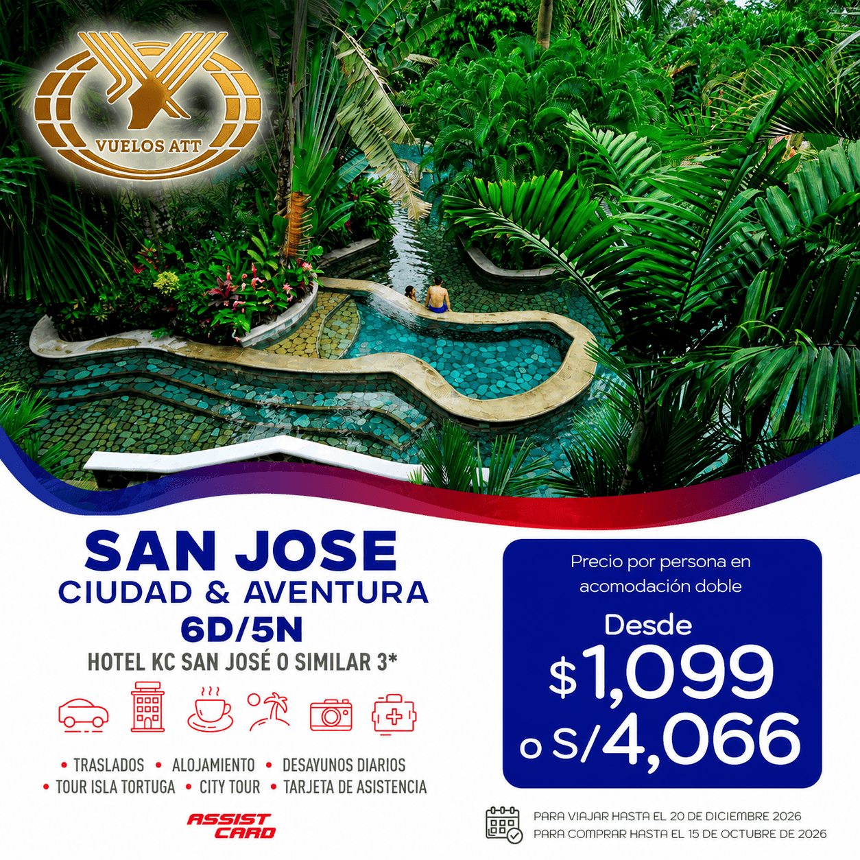 SAN JOSÉ, CIUDAD & AVENTURA