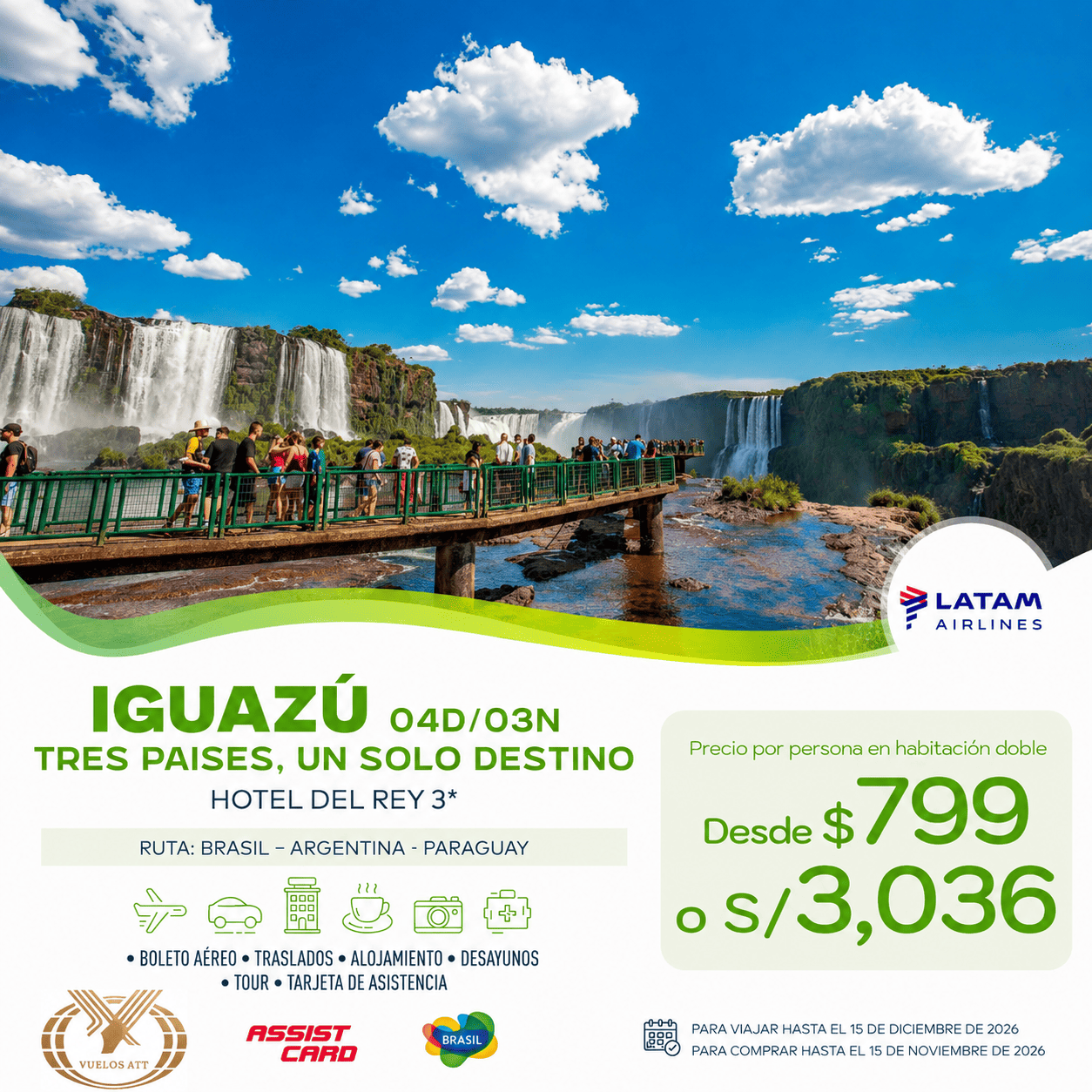 IGUAZÚ: TRES PAÍSES, UN SOLO DESTINO